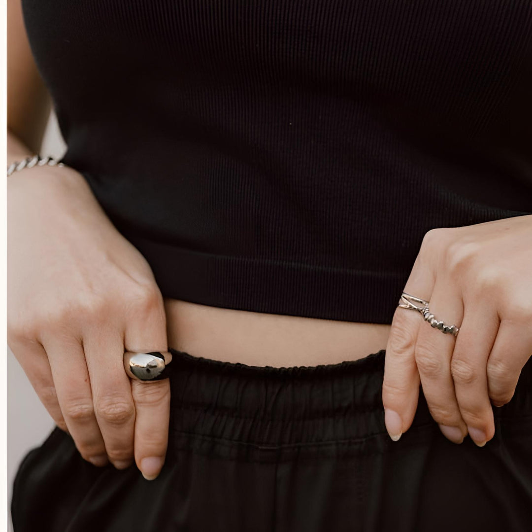 Dome ring - titanium