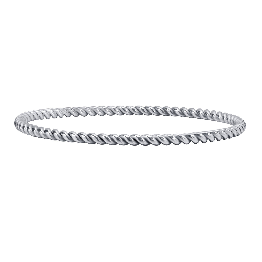 Armring snoet 3mm - ædelstål