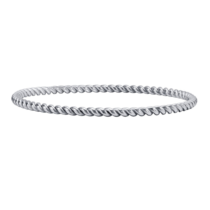 Armring snoet 3mm - ædelstål