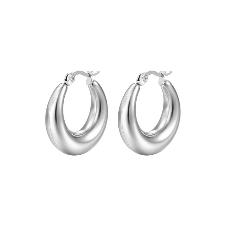 Chunky hule Hoops - ædelstål