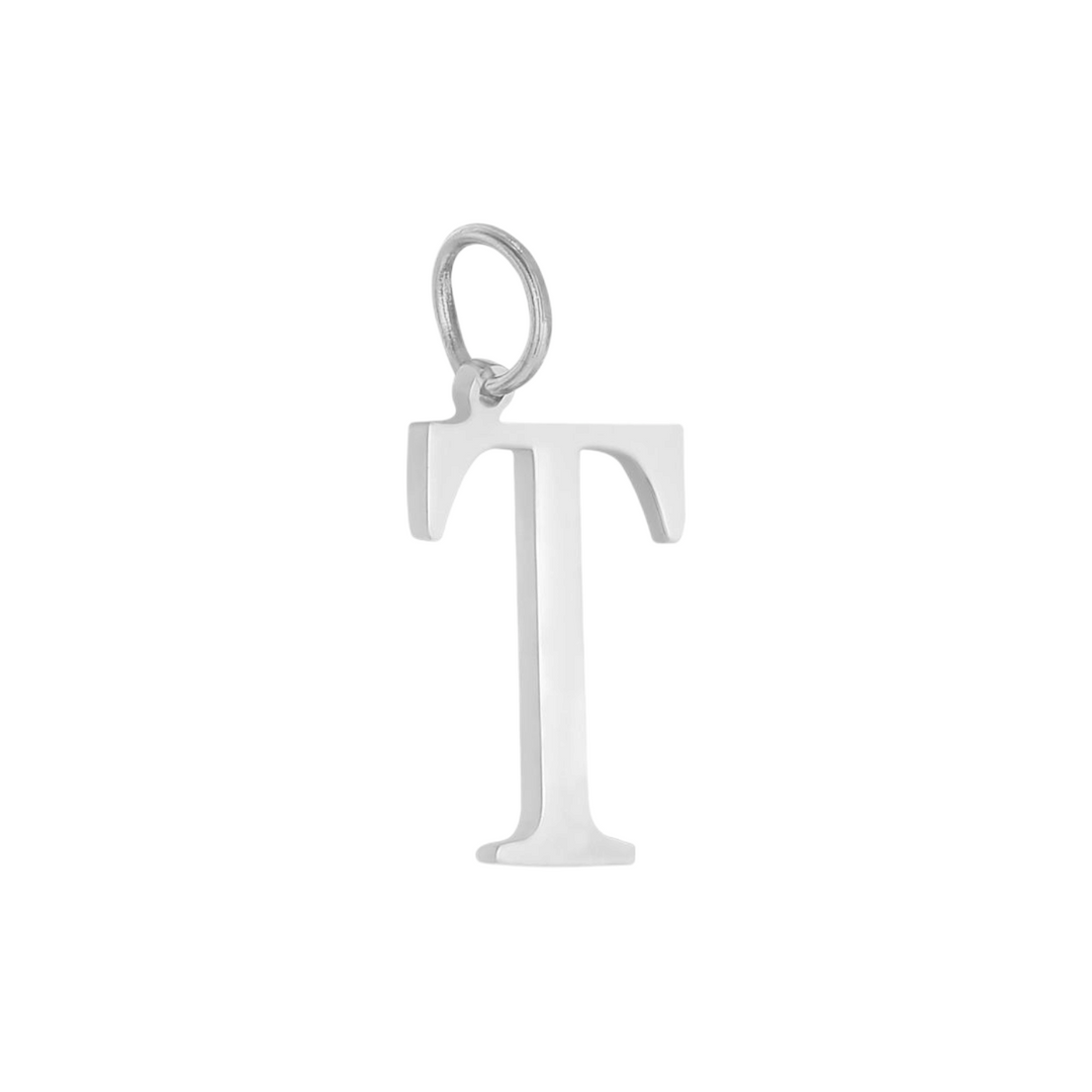 Bogstav vedhæng - ædelstål
