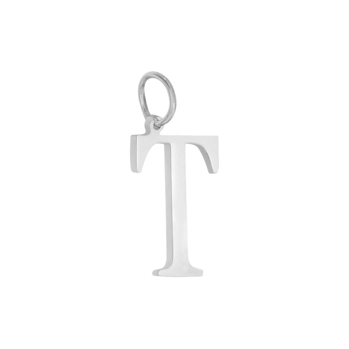 Bogstav vedhæng - ædelstål