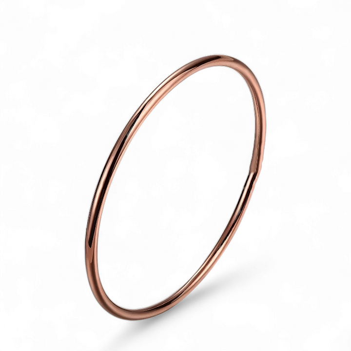 Bangle - rosegold forgyldt titanium (lille str.)