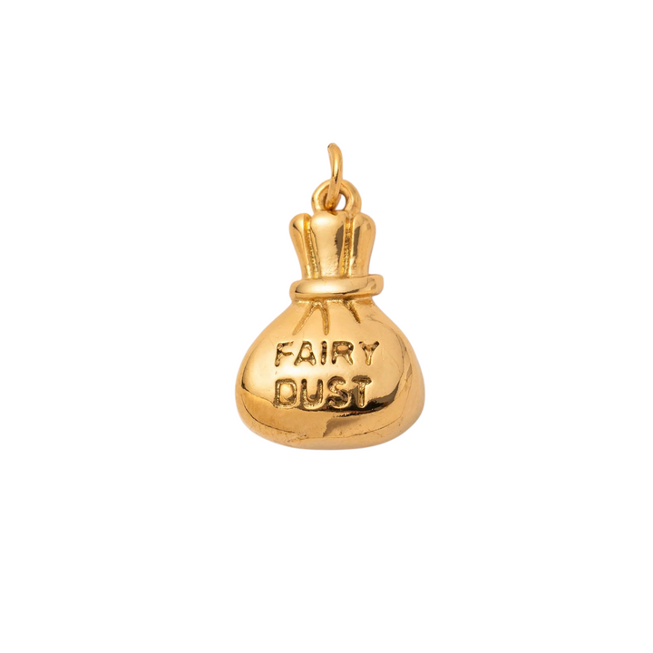 Vedhæng Fairy dust i 18 karat forgyldt ædelstål