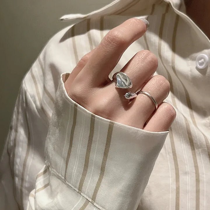 Statement ring - 925 sterlingsølv