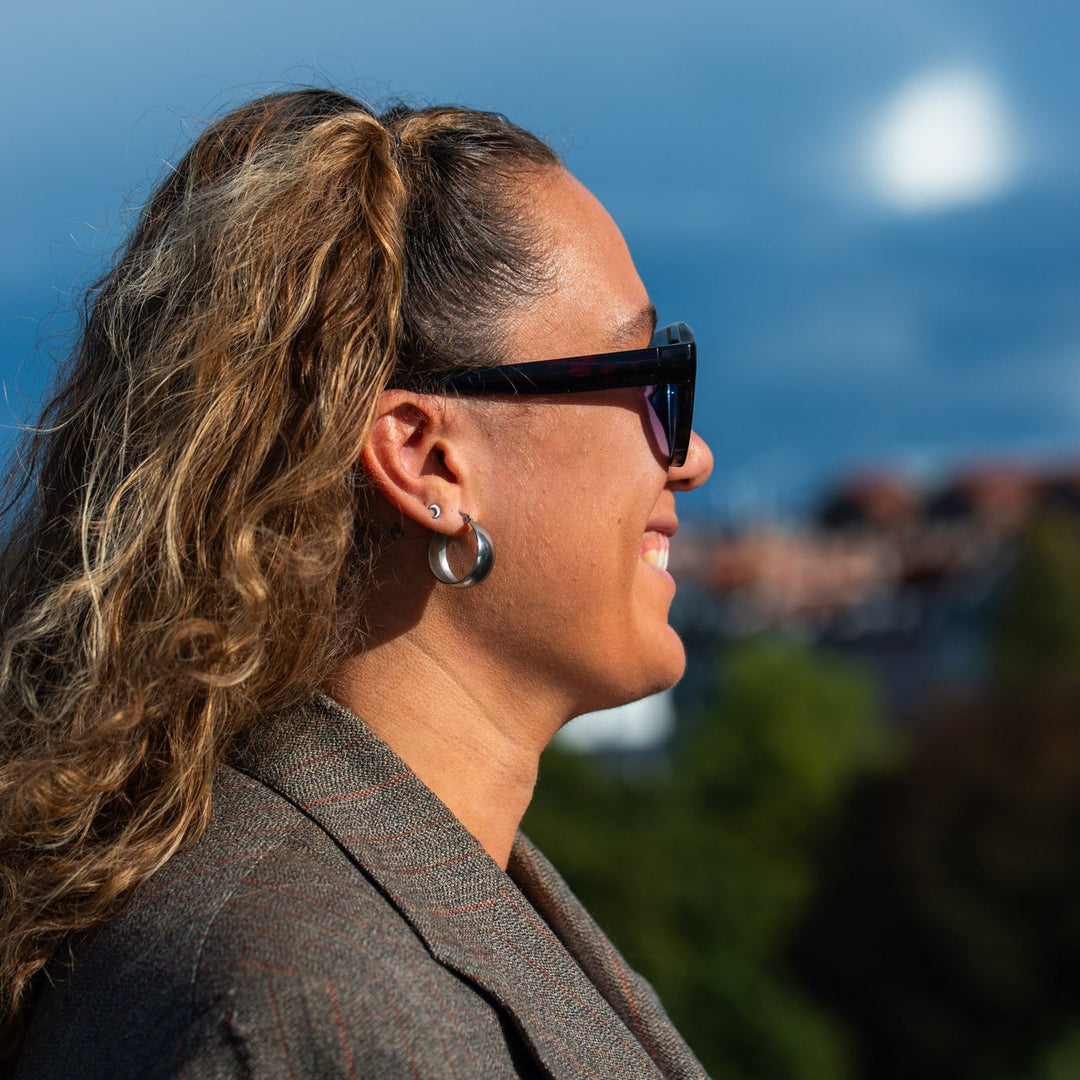 Wide Hoops 30mm – Ædelstål