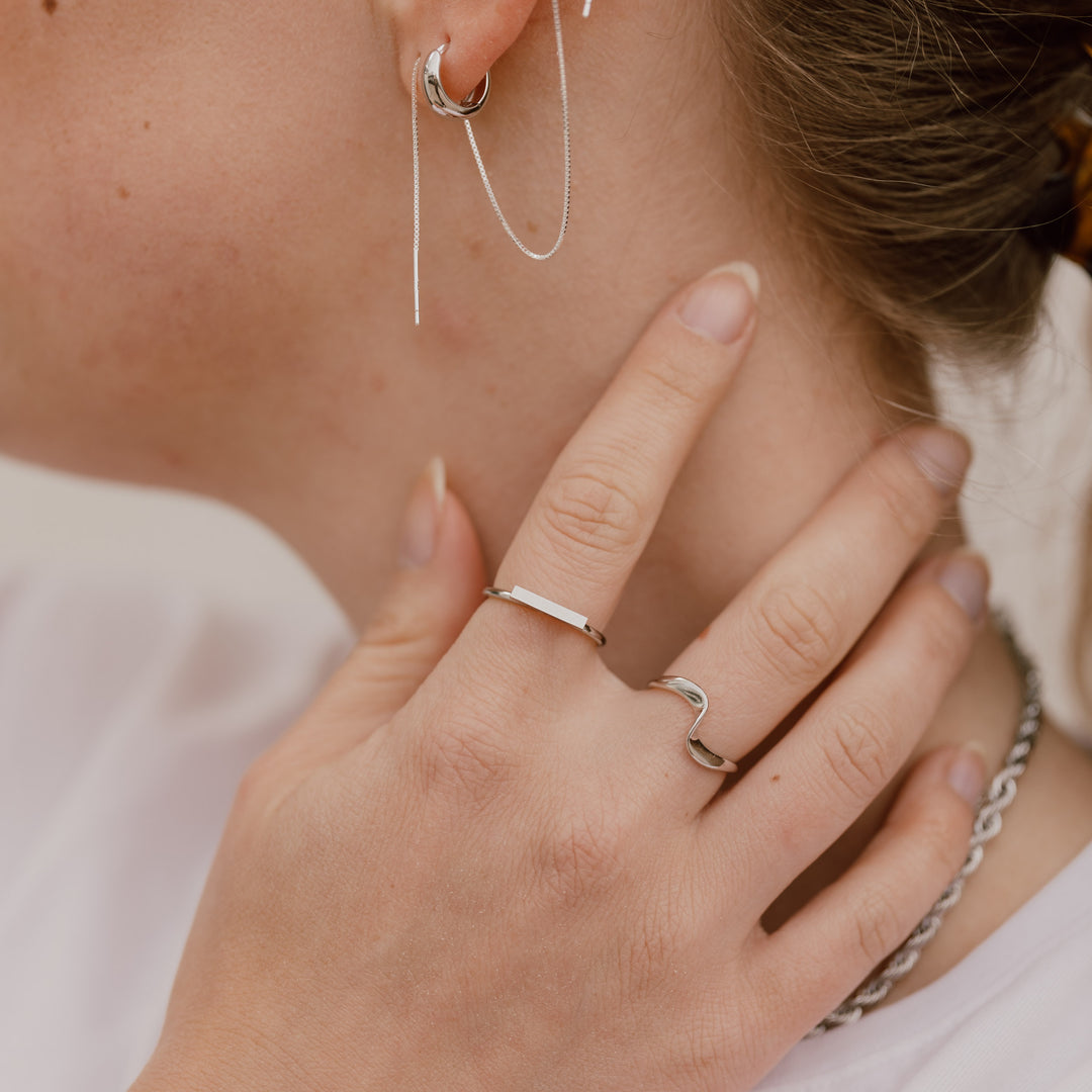 Bar ring - 925 sterlingsølv
