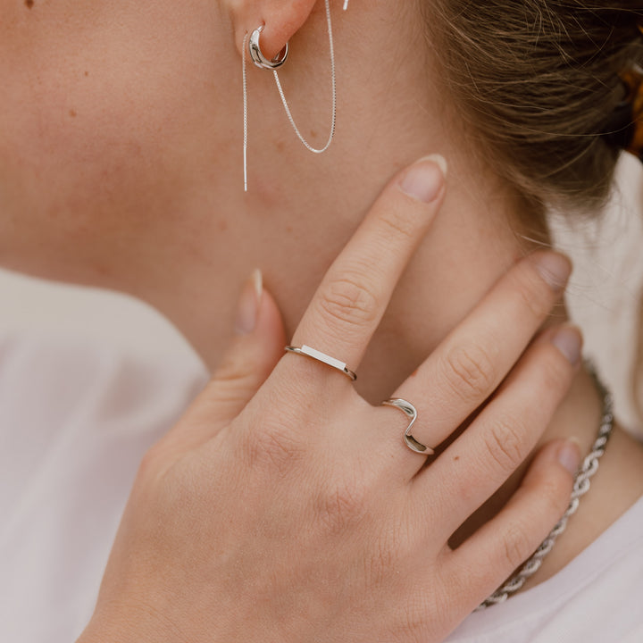Bar ring - 925 sterlingsølv