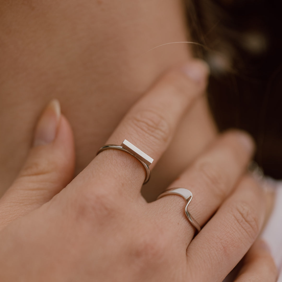 Bar ring - 925 sterlingsølv