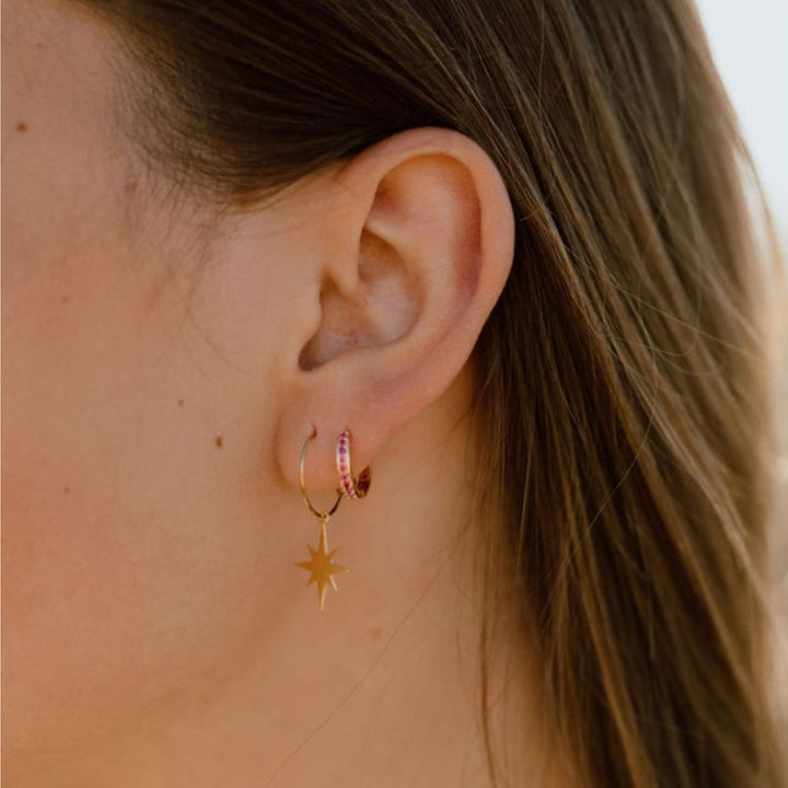 Mini hoops - 18 karat forgyldt kobber