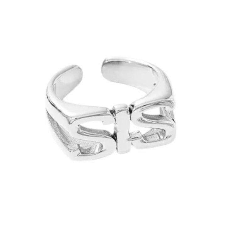 SIS ring justerbar - ædelstål