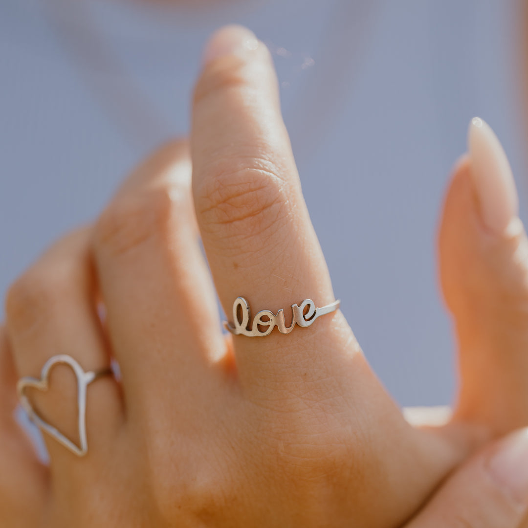 Love ring - ædelstål