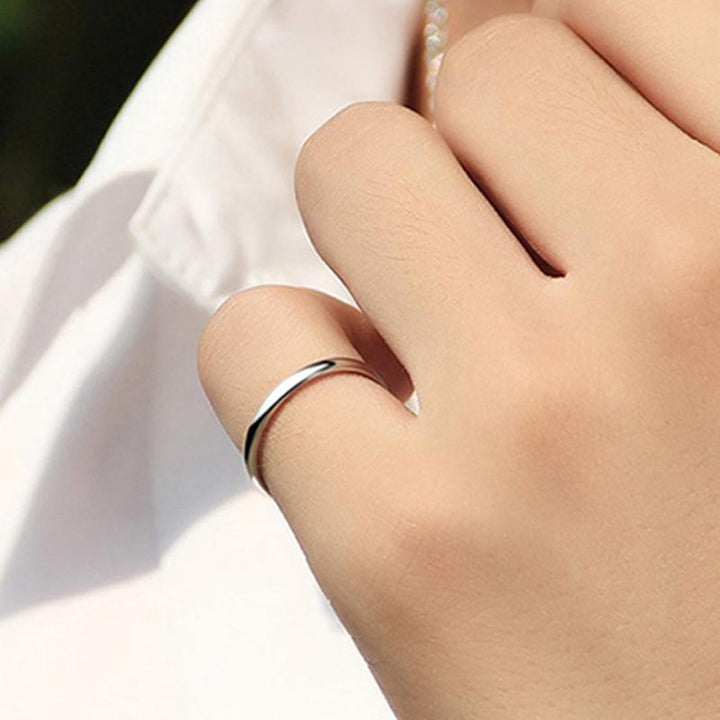 Ring band 2mm - 18 karat ædelstål