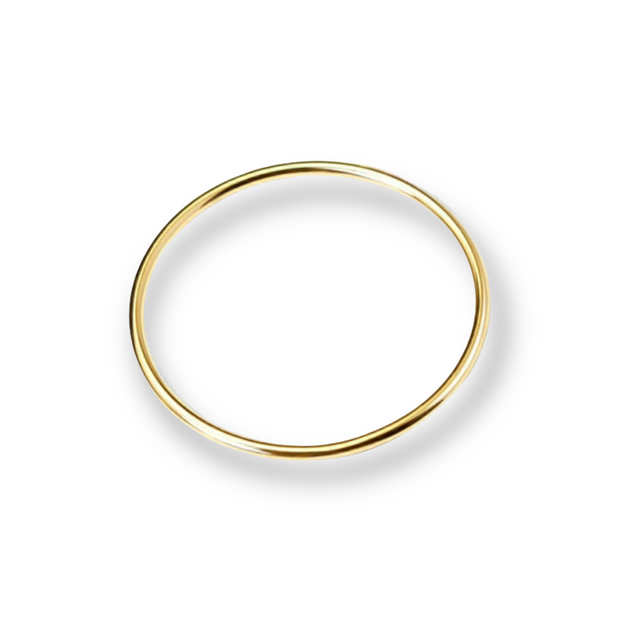 2. Sortering armringe (3mm) - 18 karat forgyldt ædelstål
