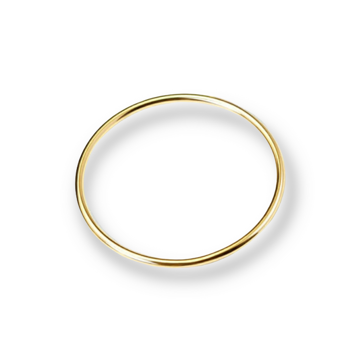 2. Sortering armringe (3mm) - 18 karat forgyldt ædelstål