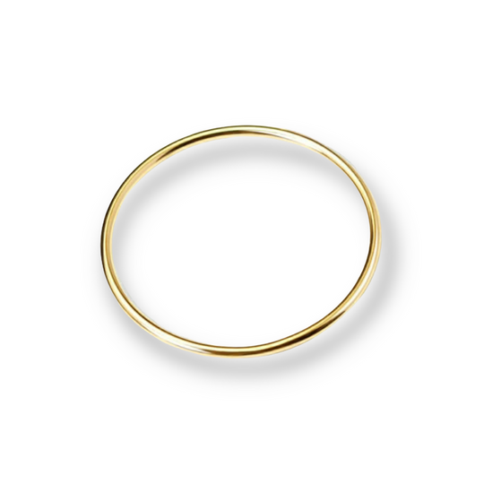 2. Sortering armringe (3mm) - 18 karat forgyldt ædelstål