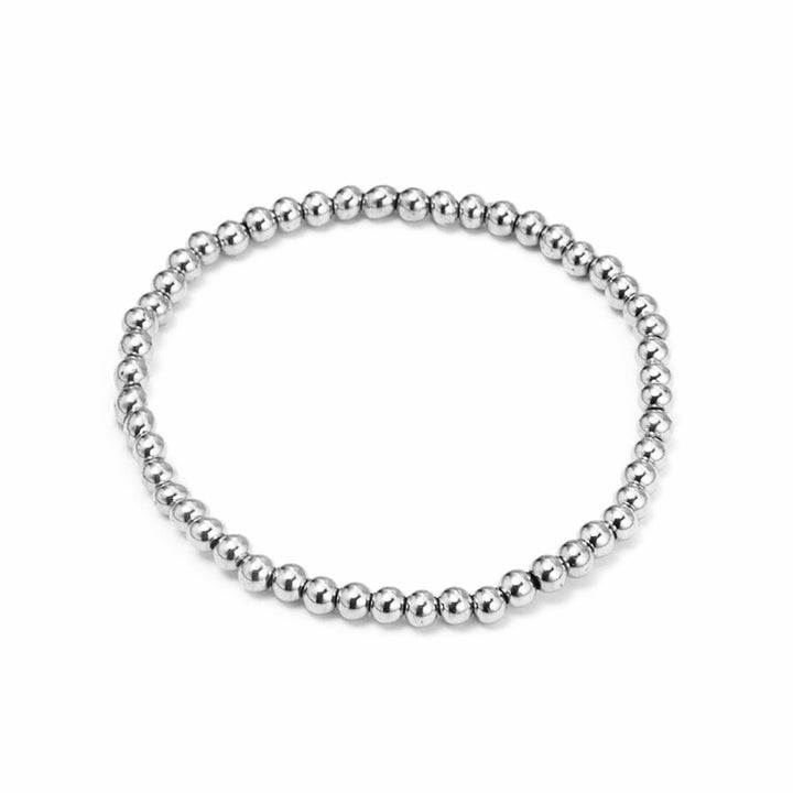 Kugle armbånd - ædelstål - flere str.