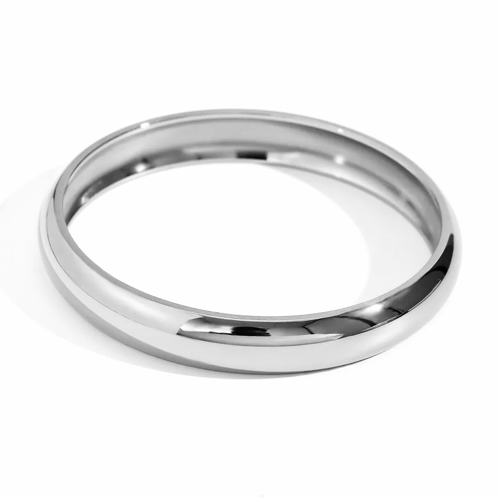 Armring 1 cm - ædelstål