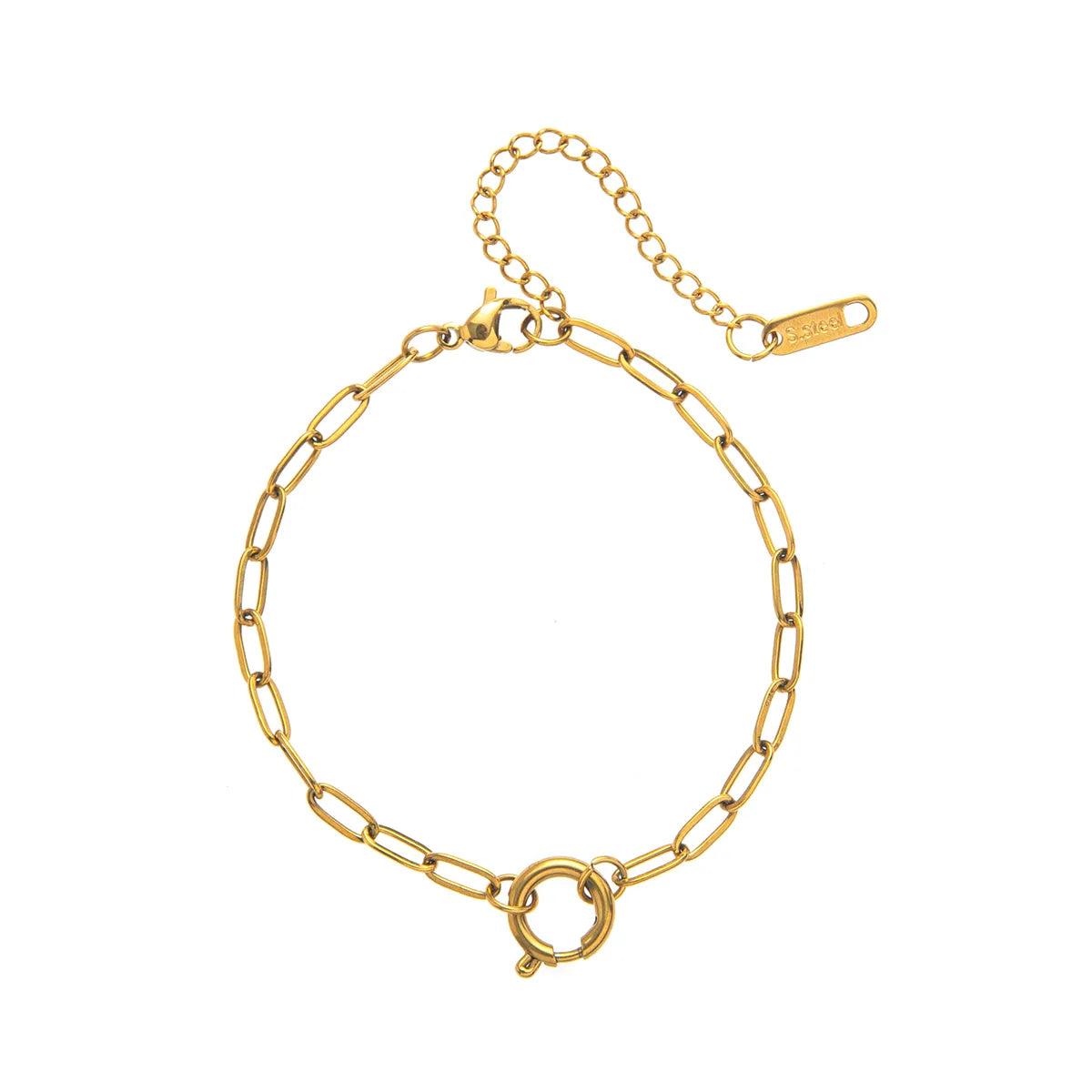 Armbånd til vedhæng i 18 karat forgyldt ædelstål