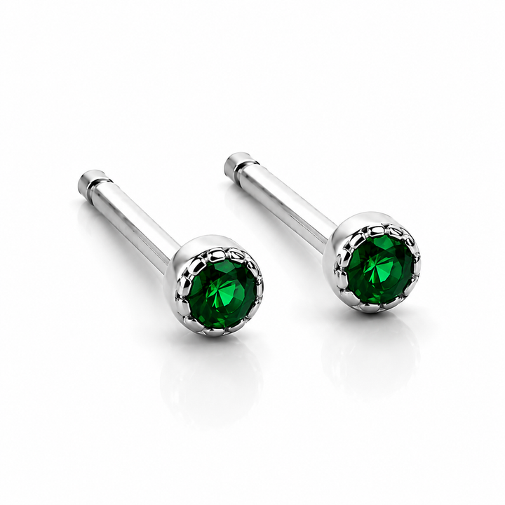 Mikro ørestikker (1.5mm) - 925 sterlingsølv