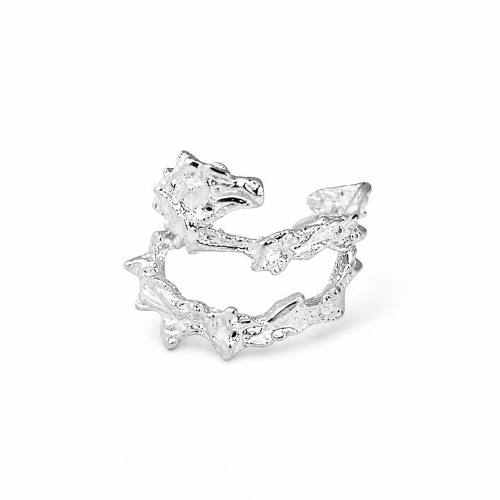 Dobbelt øre cuff - sterlingsølv