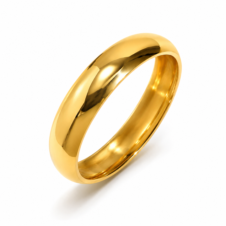 Armring 1.5 cm - 18 karat forgyldt ædelstål