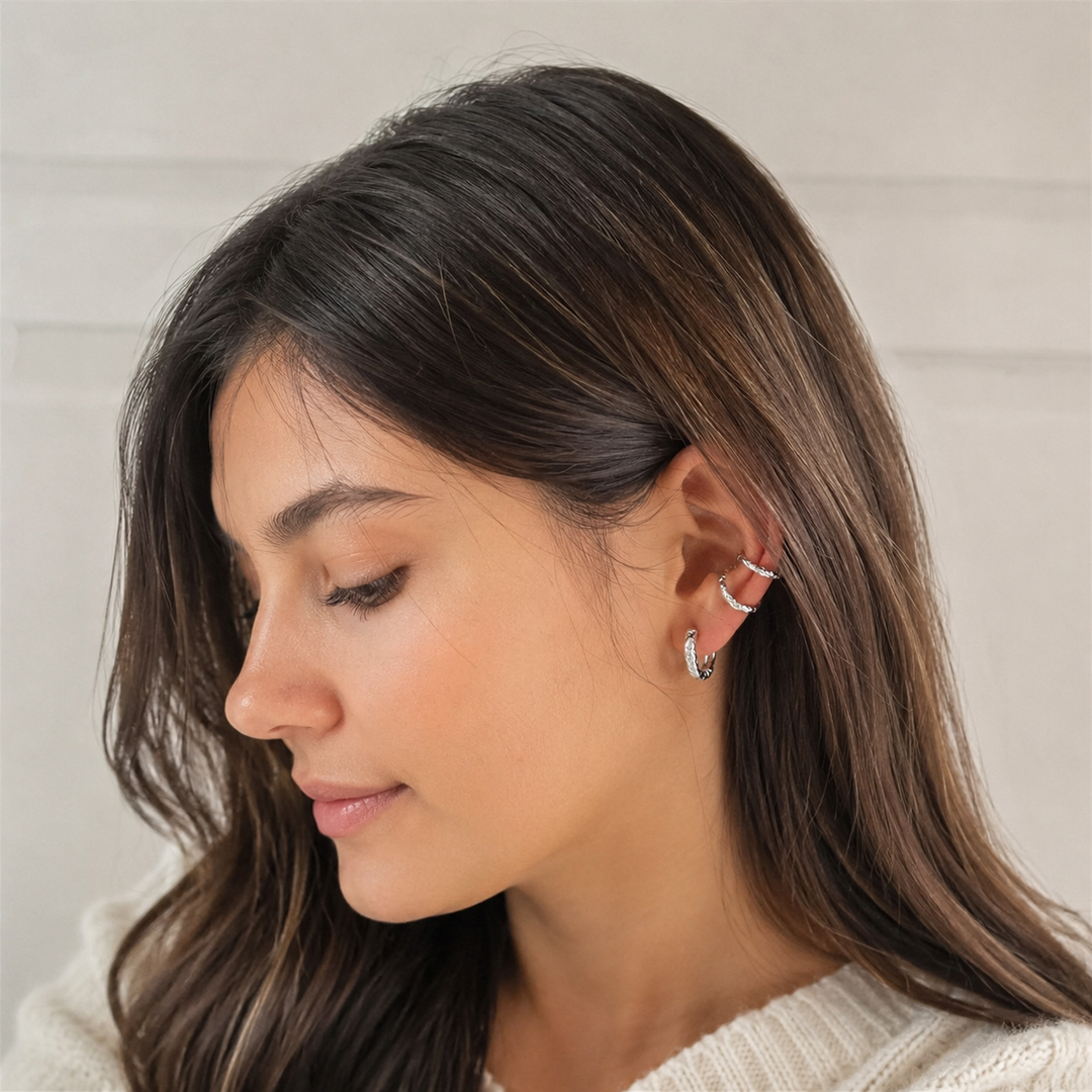 Øre cuff - 925 sterlingsølv