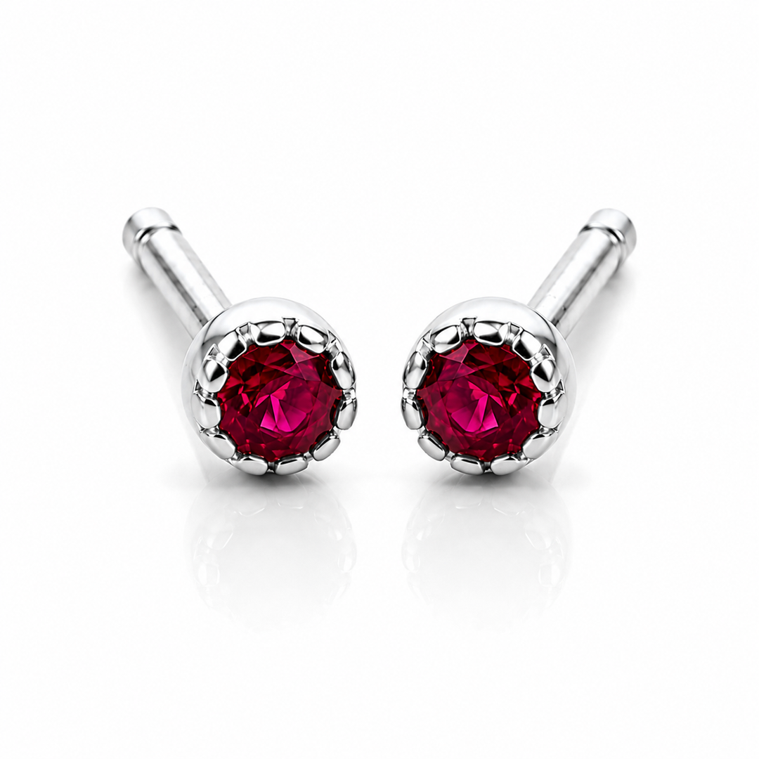 Mikro ørestikker (1.5mm) - 925 sterlingsølv