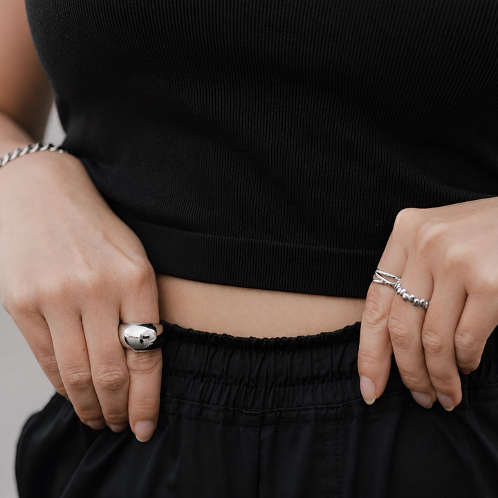 Dome ring - 925 sterlingsølv