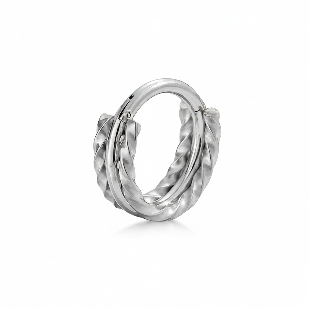 Huggie hoop (8 og 10mm) - ædelstål
