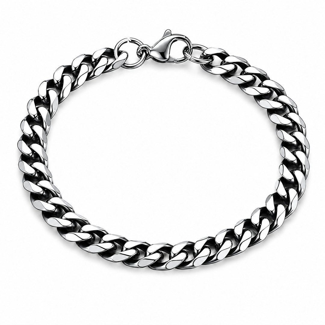 Panser armbånd - ædelstål - flere str.