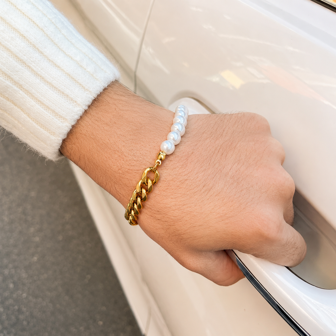 Panser &amp; perler armbånd Herrestr.