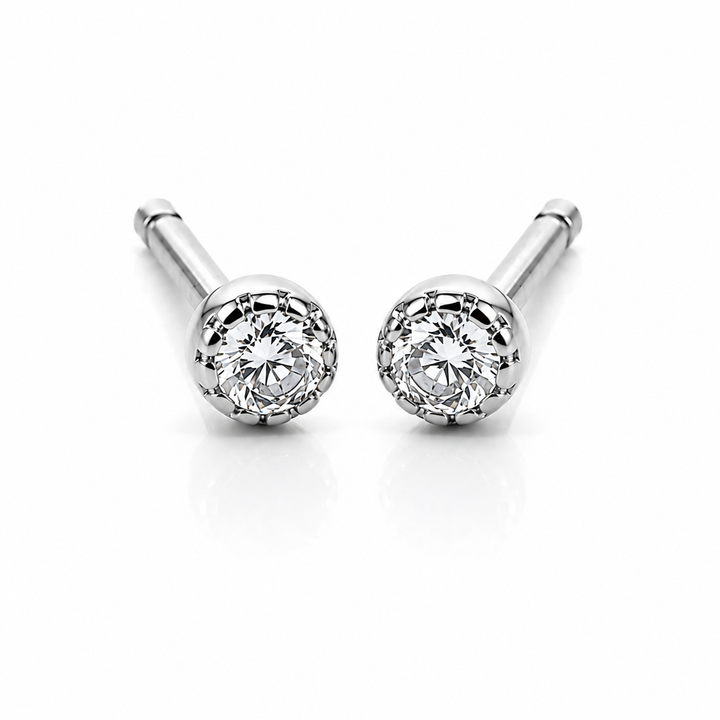 Mikro ørestikker (1.5mm) - 925 sterlingsølv