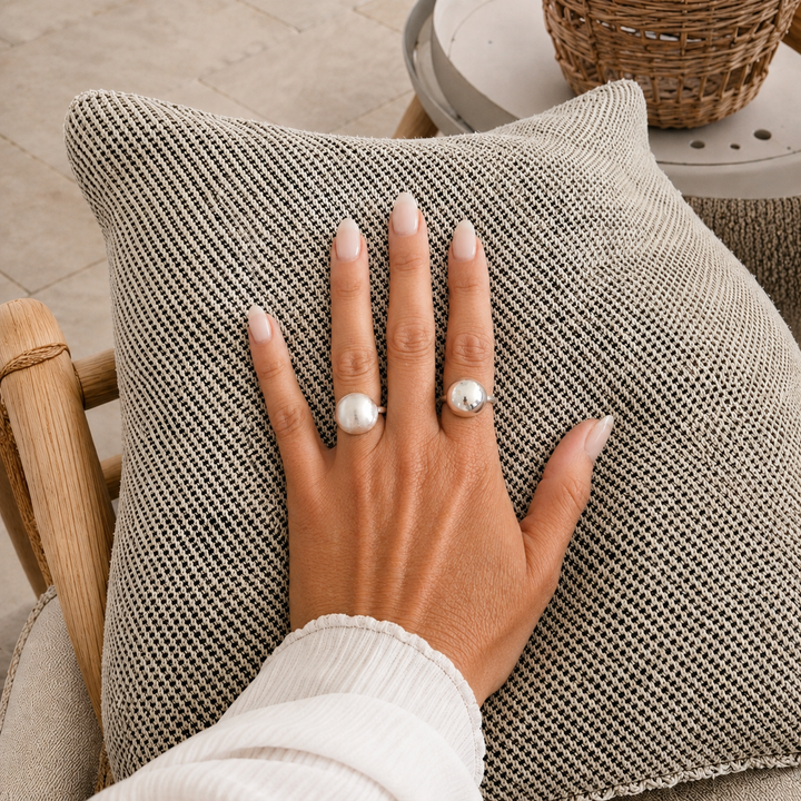 Rund ring - 925 sterlingsølv