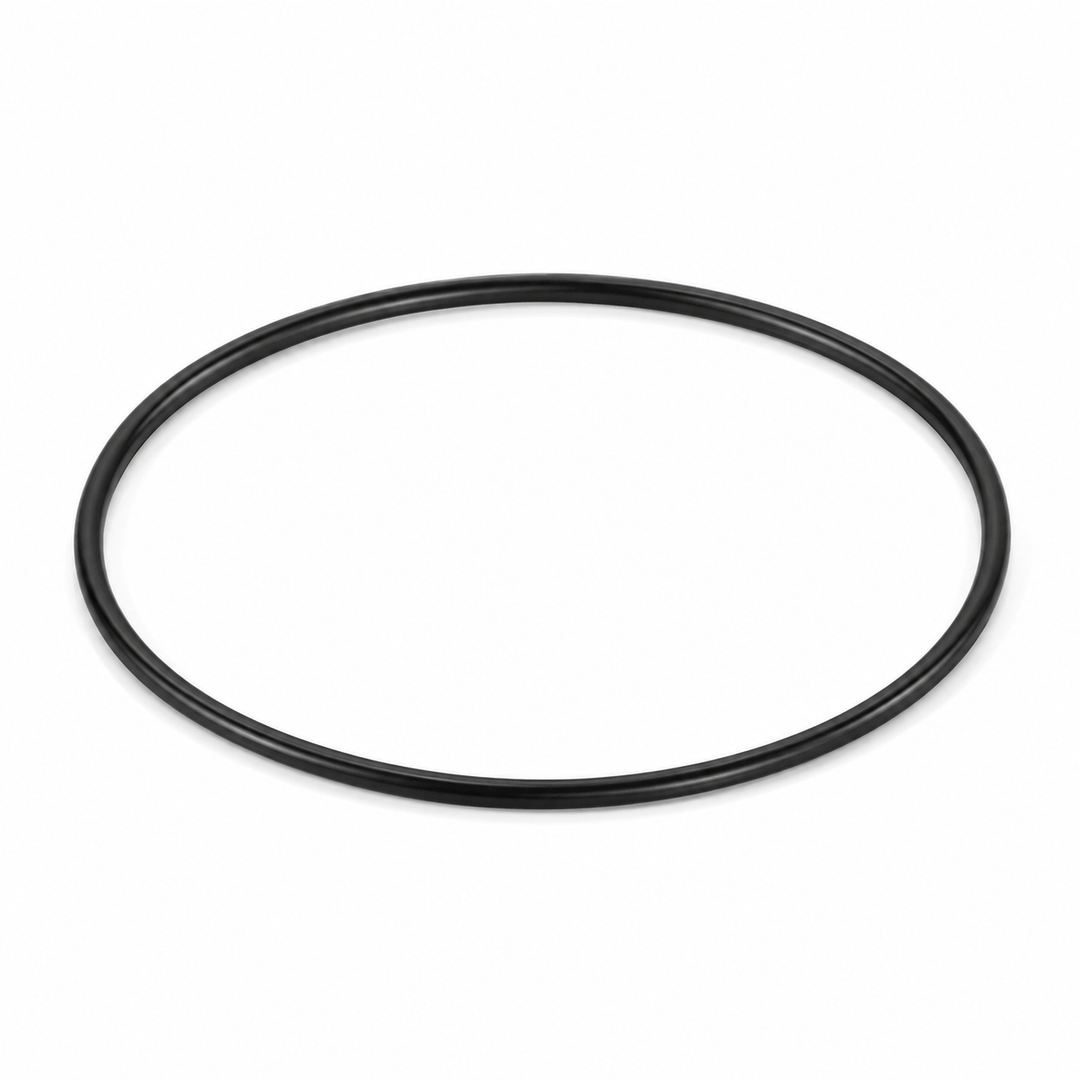 Tynd sort bangle armring - titanium
