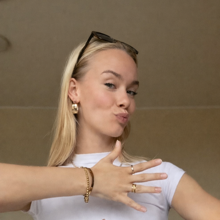 Wide Hoops 25mm - 18 karat forgyldt ædelstål