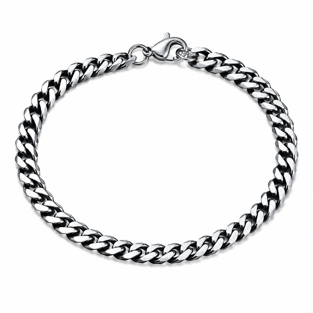 Panser armbånd - ædelstål - flere str.