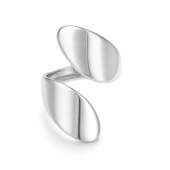 Statement ring - Ædelstål
