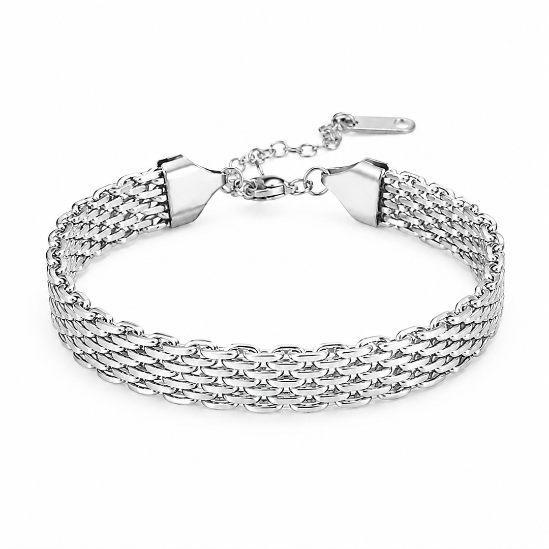 Mesh armbånd - ædelstål