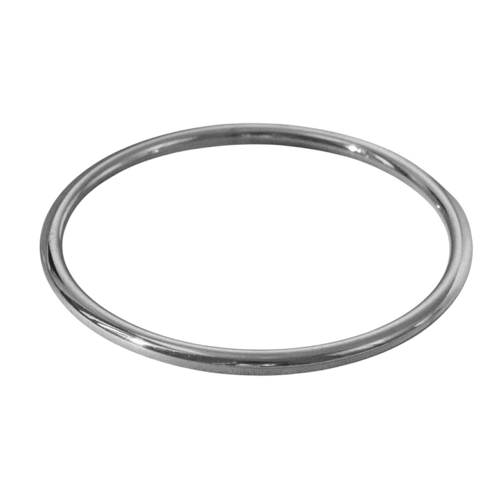 Klassisk armring 4mm - ædelstål