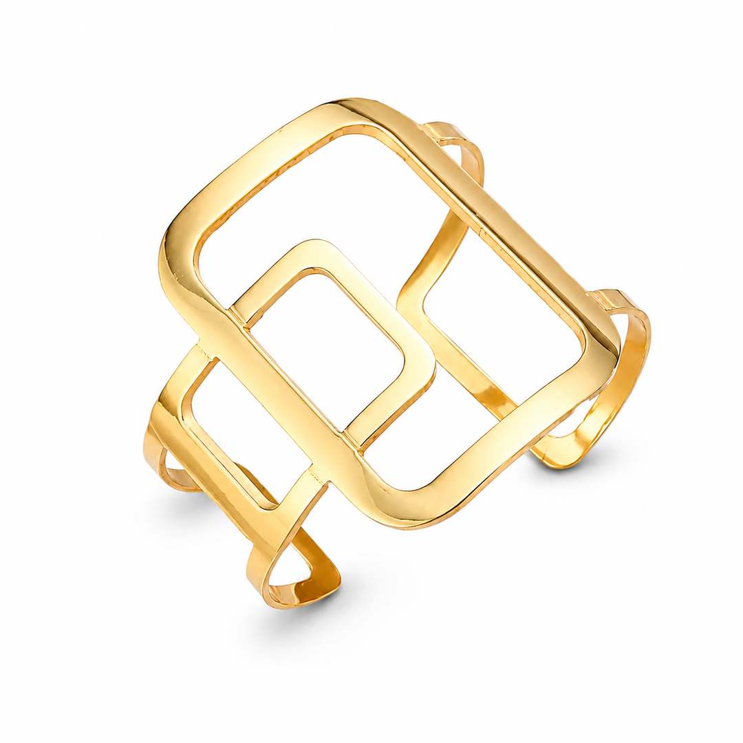Bangle armsmykke - 18 karat forgyldt ædelstål