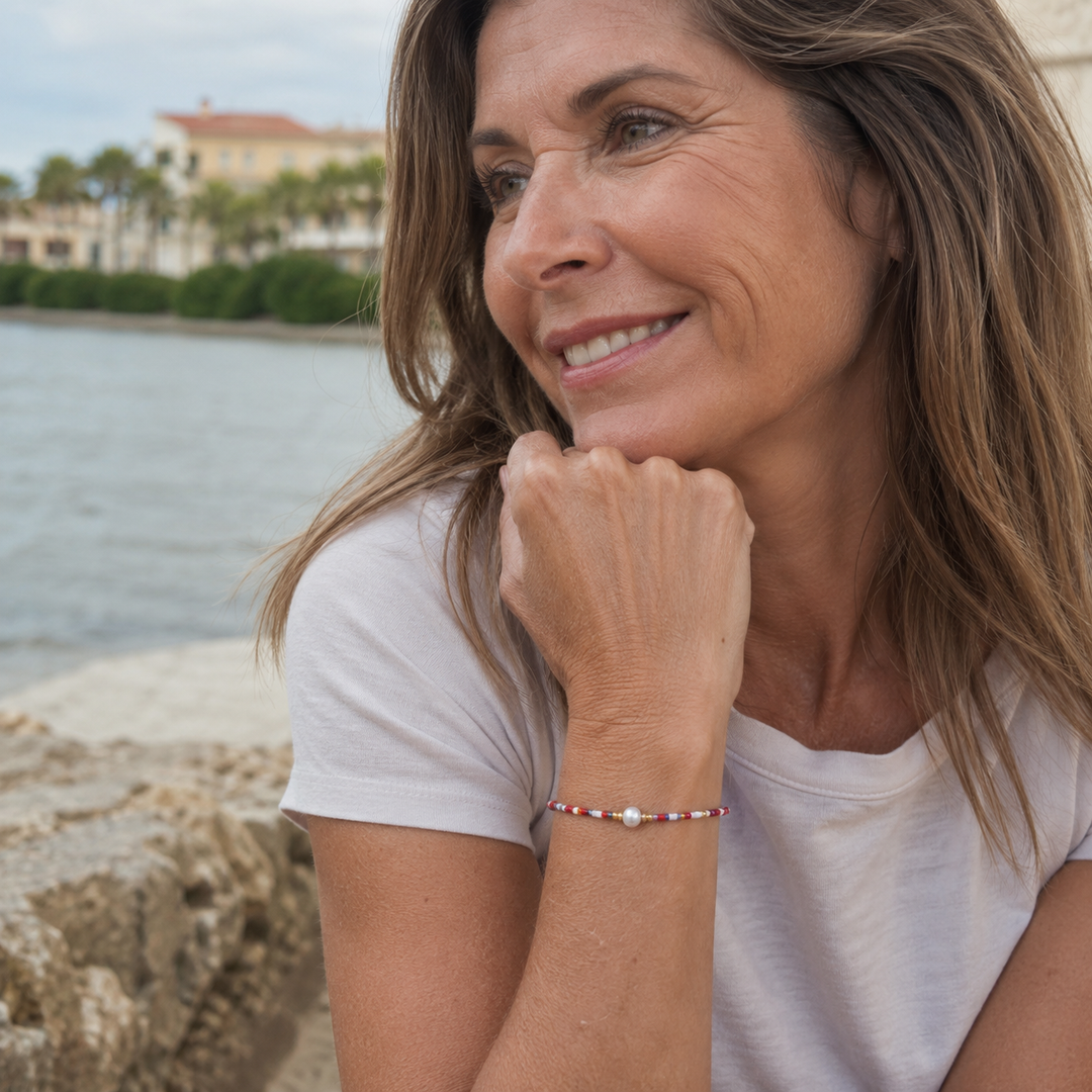 Armbånd miyuki perler