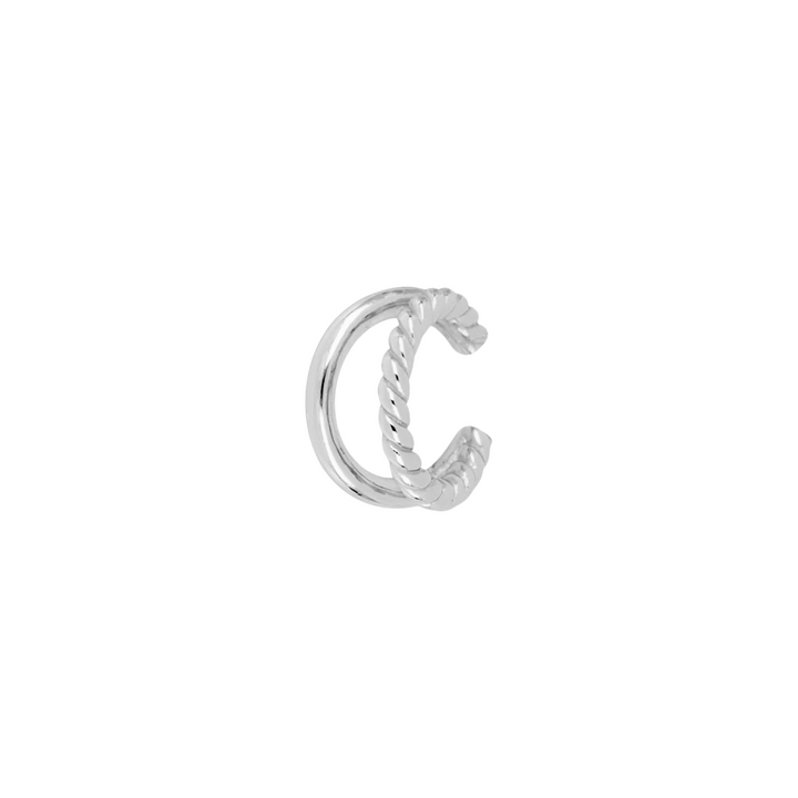 Dobbelt twist ørecuff – 925 sterlingsølv