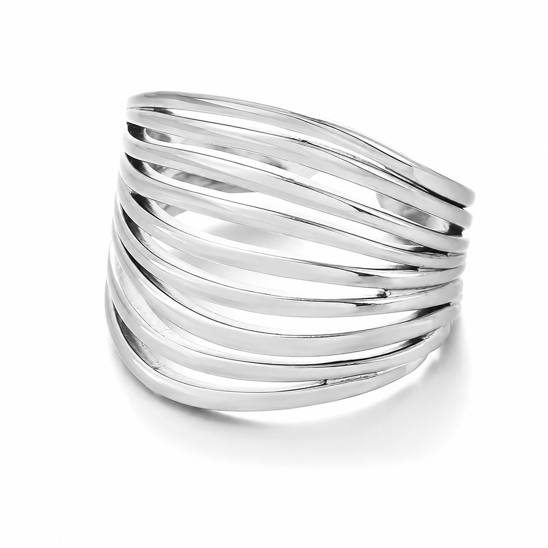 Statement ring - Ædelstål