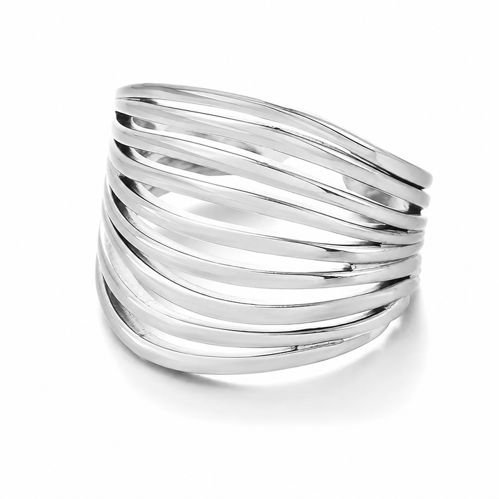 Statement ring - Ædelstål