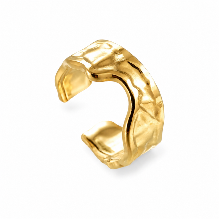 Ring banket - 18 karat forgyldt titanium