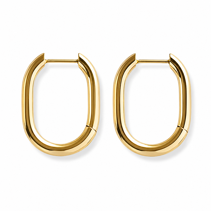 U Hoops - 18 karat forgyldt titanium