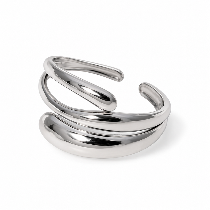 Minimalistisk ring - blankt ædelstål