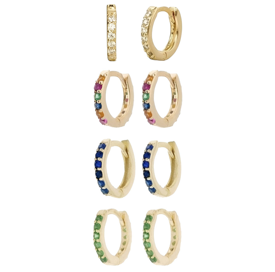 Mini hoops - 18 karat forgyldt kobber