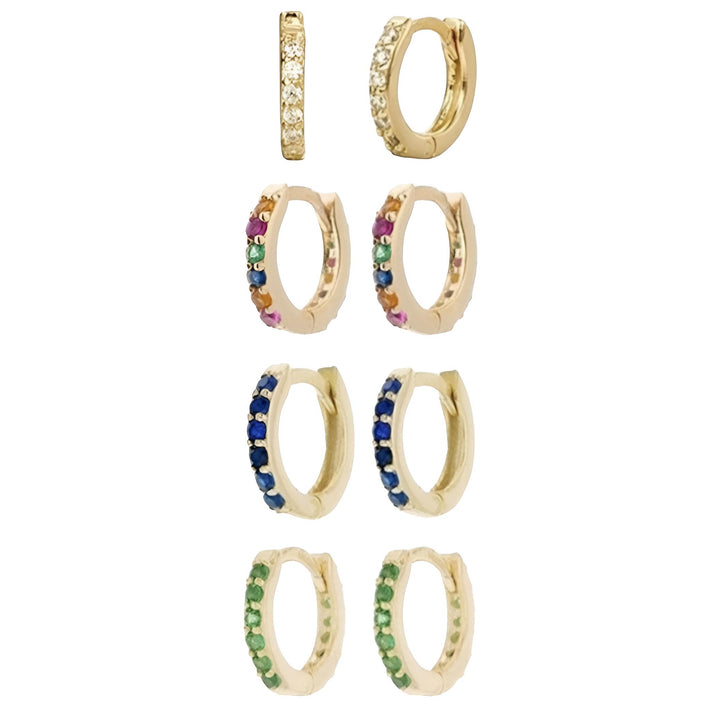 Mini hoops - 18 karat forgyldt kobber